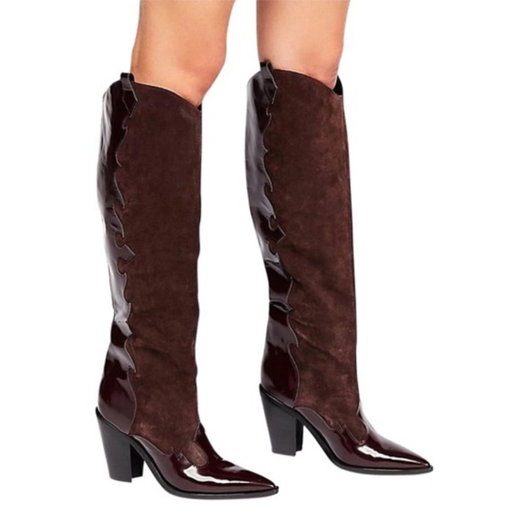 Sigerson Morrison Karida Knee High Boots - Picture 4 of 15